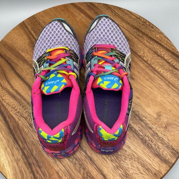 ASICS Gel Noosa Tri 8 Shoes Womens Size 8.5 Purple Running Comfort Walking Gym - Picture 5 of 8